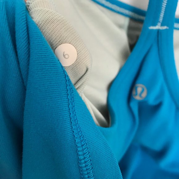 LULULEMON | Women's Power Y Tank | 6 Blue EUC - Picture 3 of 3
